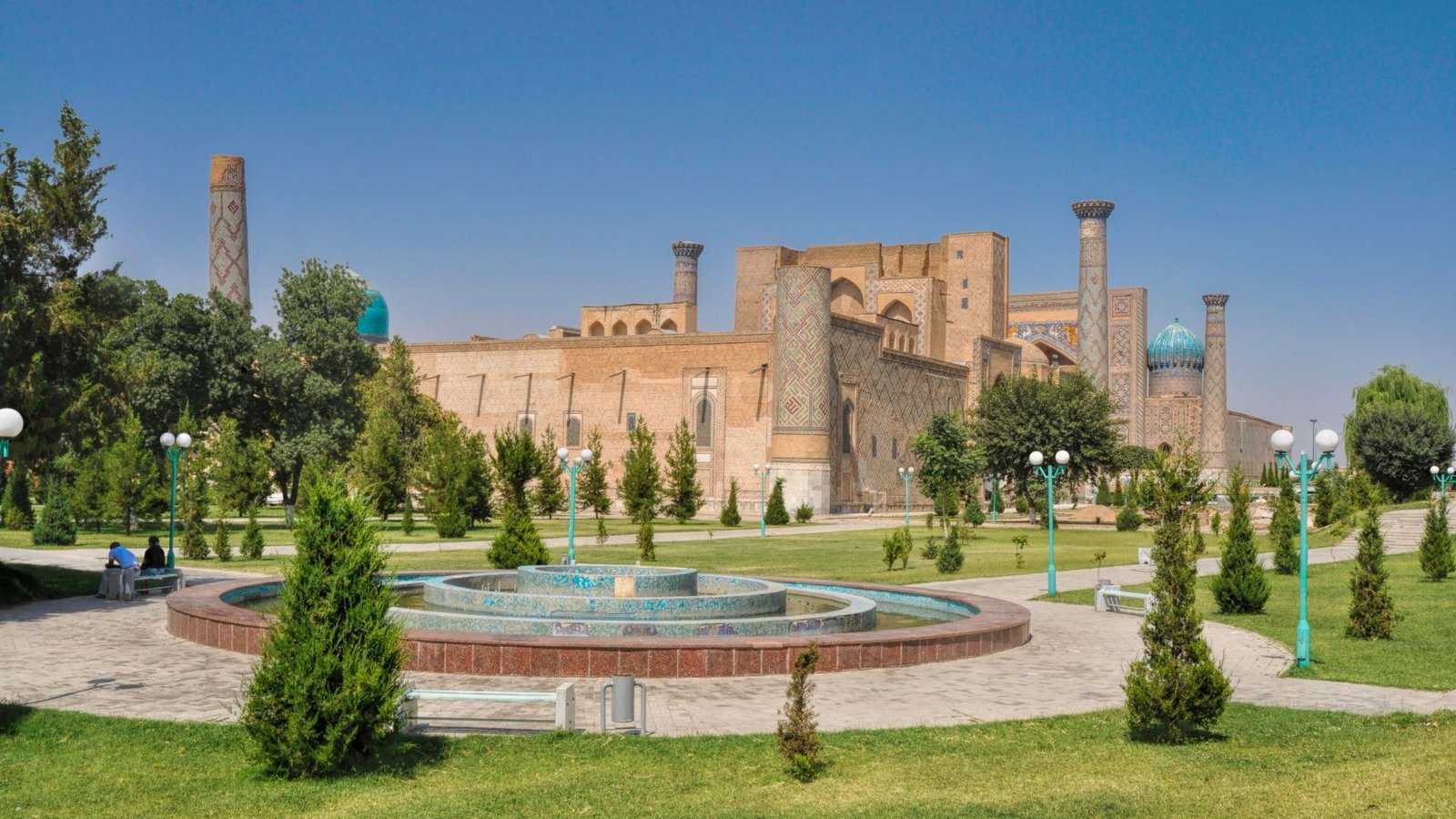 Beautiful view of Uzbekistan